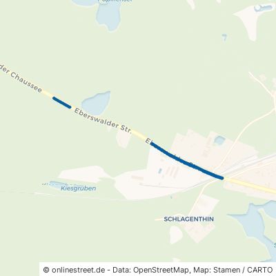 Eberswalder Chaussee Müncheberg Schlagenthin 