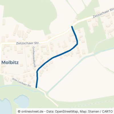 Untermolbitzer Straße Rositz Molbitz 
