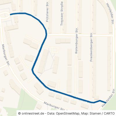 Kirchhainer Straße Kassel Rothenditmold 