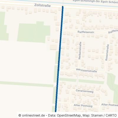 Erster Reihenweg Twist Schöninghsdorf 