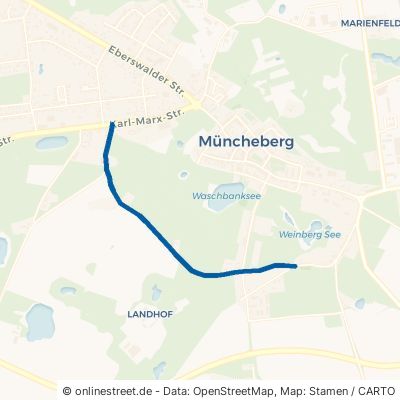 Kommunikationsweg Müncheberg 