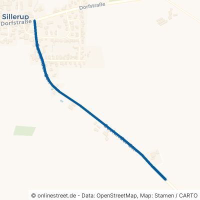 Seelander Straße Lindewitt Sillerup 