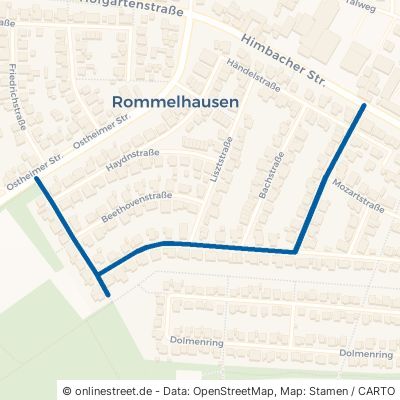 Kurt-Moosdorf-Straße Limeshain Rommelhausen 