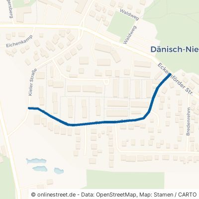 Tannenstraße Schwedeneck Dänisch-Nienhof 