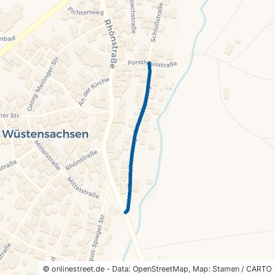Brauwiesenweg Ehrenberg Wüstensachsen 