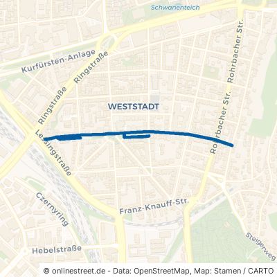 Zähringerstraße Heidelberg Weststadt 