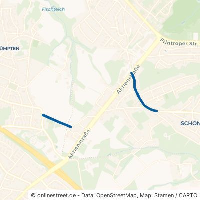 Schönebecker Straße 45475 Mülheim an der Ruhr Dümpten Stadtbezirke IV