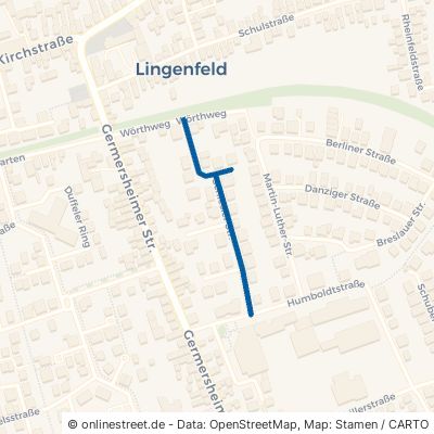 Schlesier Straße Lingenfeld 
