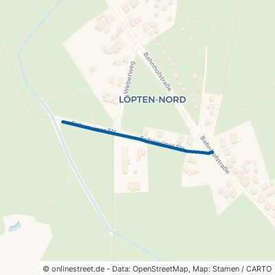 Schweriner Straße Groß Köris Löpten 