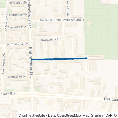 Klepziger Straße 06112 Halle (Saale) Freiimfelde Stadtbezirk Ost