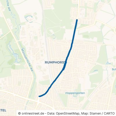 Hoher Heckenweg Münster Wienburg 