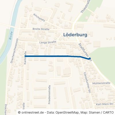 Hermann-Kasten-Straße Staßfurt Löderburg 