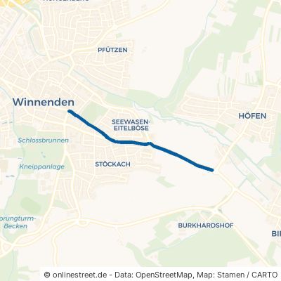 Schorndorfer Straße Winnenden 