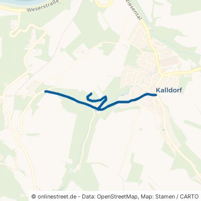 Winterbergstraße Kalletal Kalldorf 