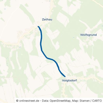 Voigtsdorfer Straße Mulda (Sachsen) Zethau 