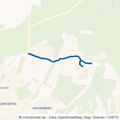Manfred-Wörner-Straße Göppingen Stadtgebiet 