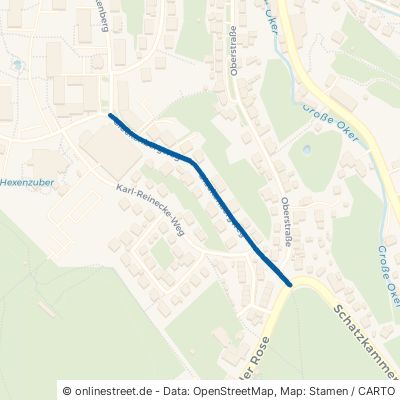 Glockenbergweg Clausthal-Zellerfeld Altenau 