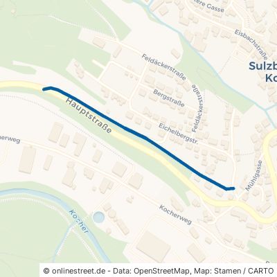 Forststraße Sulzbach-Laufen Sulzbach 
