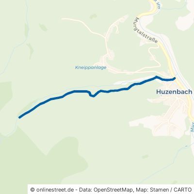 Seebachstraße Baiersbronn Huzenbach 