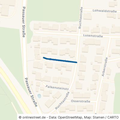 Dreisesselstraße Ruderting Ebenthal 