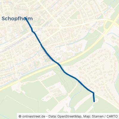 Hebelstraße Schopfheim 