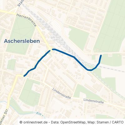 Heinrichstraße Aschersleben Johannis-Vorstadt 