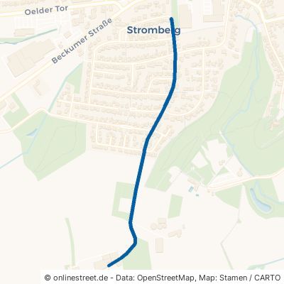 Geisbergstraße Oelde Stromberg 