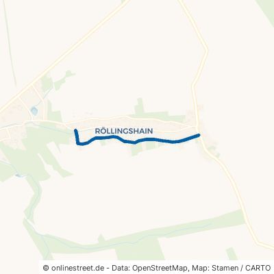 Südweg Claußnitz Röllingshain 