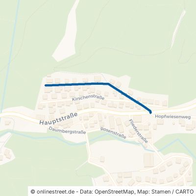 Apfelstraße Gorxheimertal Trösel 