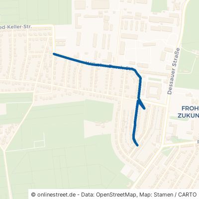 Wilhelm-Busch-Straße 06118 Halle (Saale) Frohe Zukunft Stadtbezirk Nord