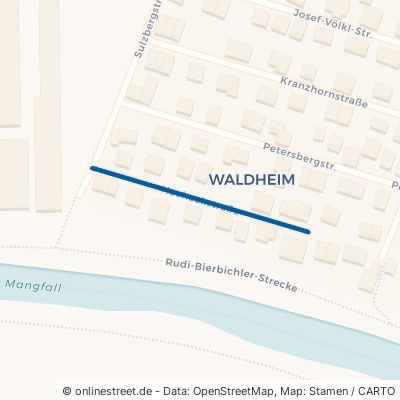 Hocheckstraße Bruckmühl Waldheim 