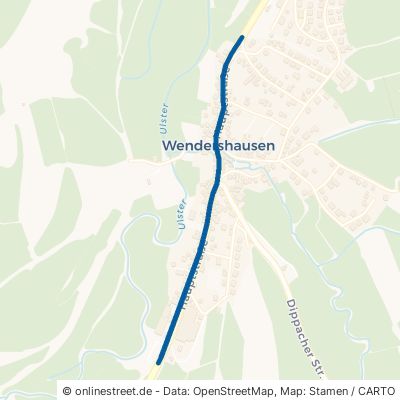 Hauptstraße Tann Wendershausen 