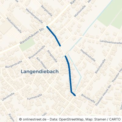 August-Bebel-Straße Erlensee Langendiebach 