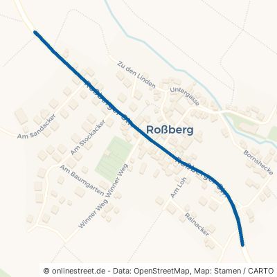 Roßberger Straße Ebsdorfergrund Roßberg 