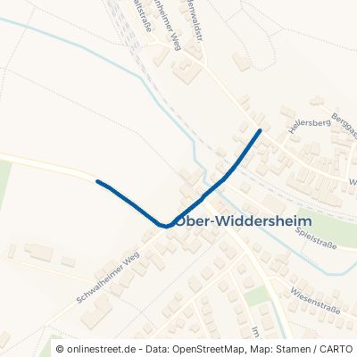 Unter-Widdersheimer Straße Nidda Ober-Widdersheim 