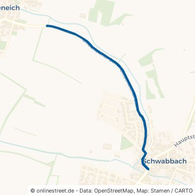 Siebeneicher Straße Bretzfeld Schwabbach 