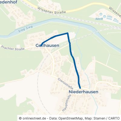 Niederhausener Straße Windeck Geilhausen 