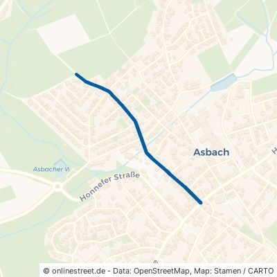 Bahnhofstraße Verbandsgemeinde Asbach 
