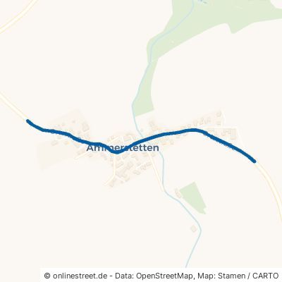 Ortsstraße Schnürpflingen Ammerstetten 