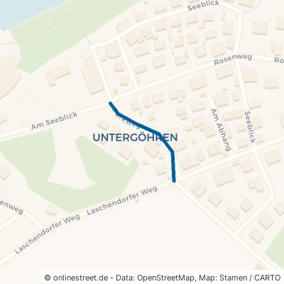 Parkweg Göhren-Lebbin Untergöhren 