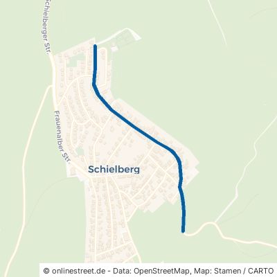 Marxzeller Straße Marxzell Schielberg 