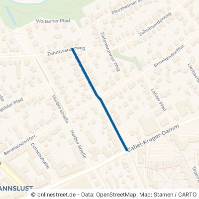 Schonacher Straße Berlin Waidmannslust 