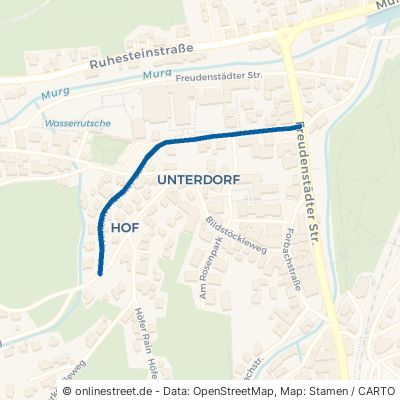 Wilhelm-Münster-Straße Baiersbronn 