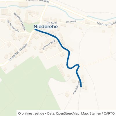 Stroheicher Straße Üxheim Niederehe 