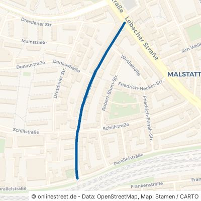 Leipziger Straße Saarbrücken Malstatt 