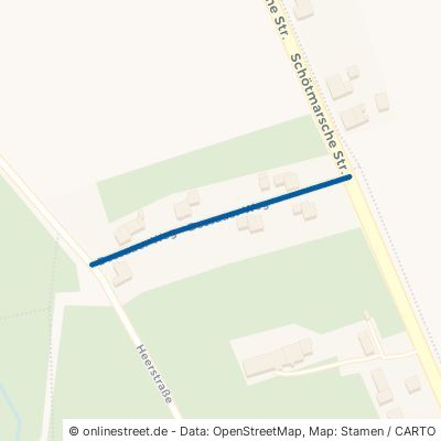 Dessauer Weg Lage Waddenhausen 