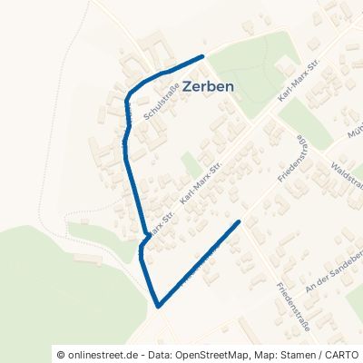 Kirchstraße Elbe-Parey Zerben 