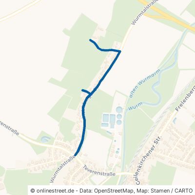 Heinsberger Straße Übach-Palenberg Frelenberg 