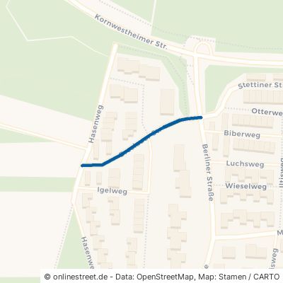 Breslauer Straße Remseck am Neckar Aldingen 