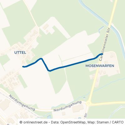 Utteler Weg Wittmund Uttel 